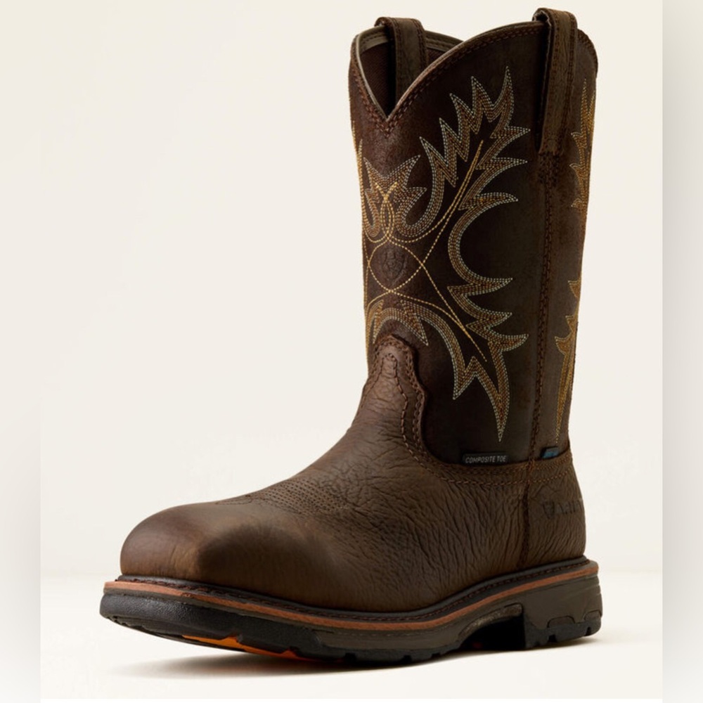 ARIAT WorkHog Waterproof Composite Toe Work Boot NEW size 10D